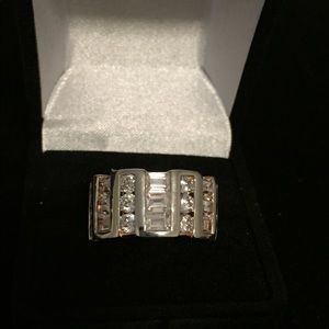 BELLA LUCE RING ROSE GOLD OVER SILVER